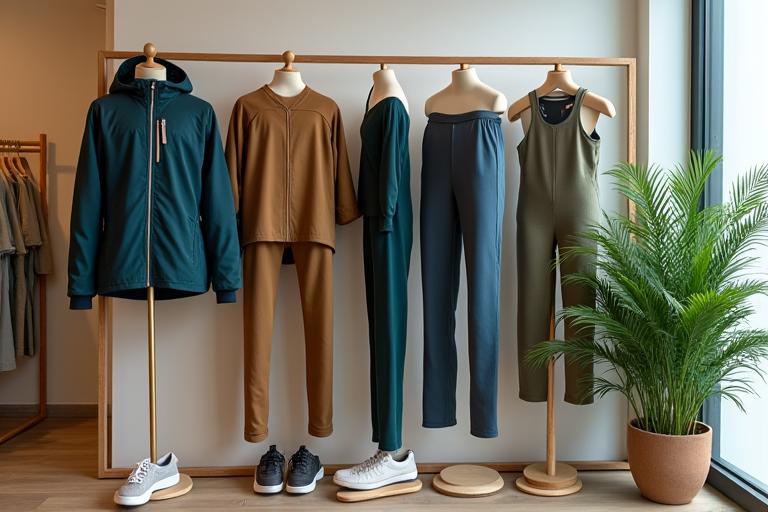 Sustainable outdoor apparel collection