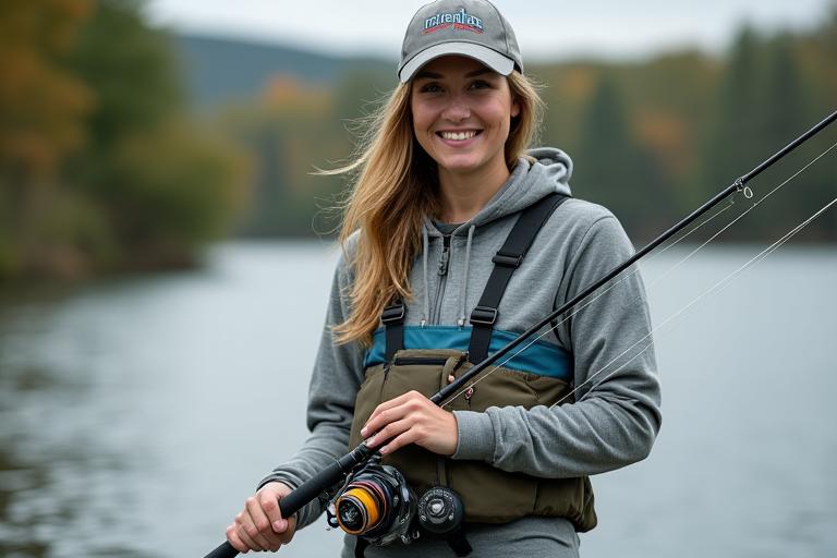 Women's fishing gear and apparel